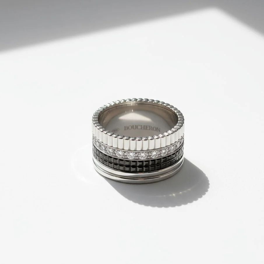 Boucheron - Bague quatre Black édition Large - Image 3
