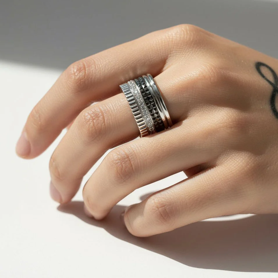 Boucheron - Bague quatre Black édition Large - Image 6