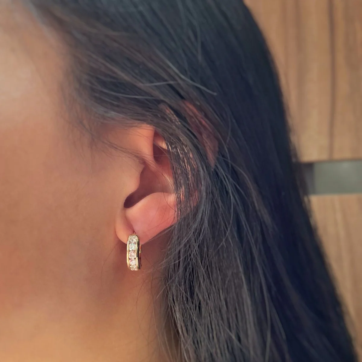 Boucles d'oreilles - Or & Diamants - Image 3