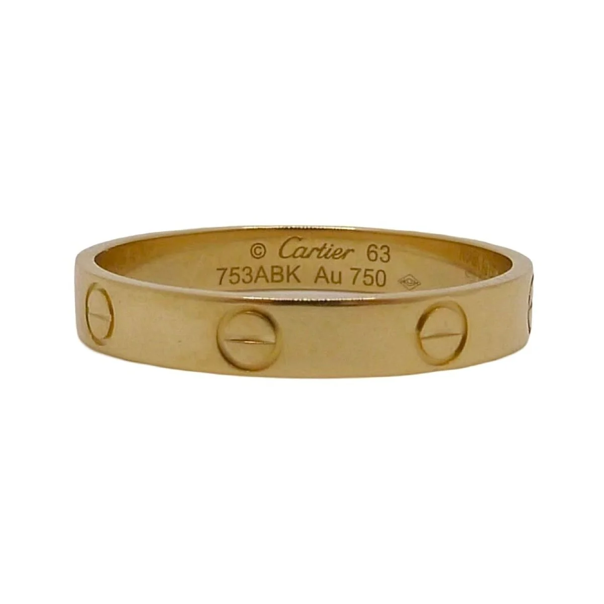 Bague CARTIER "Love" en or jaune