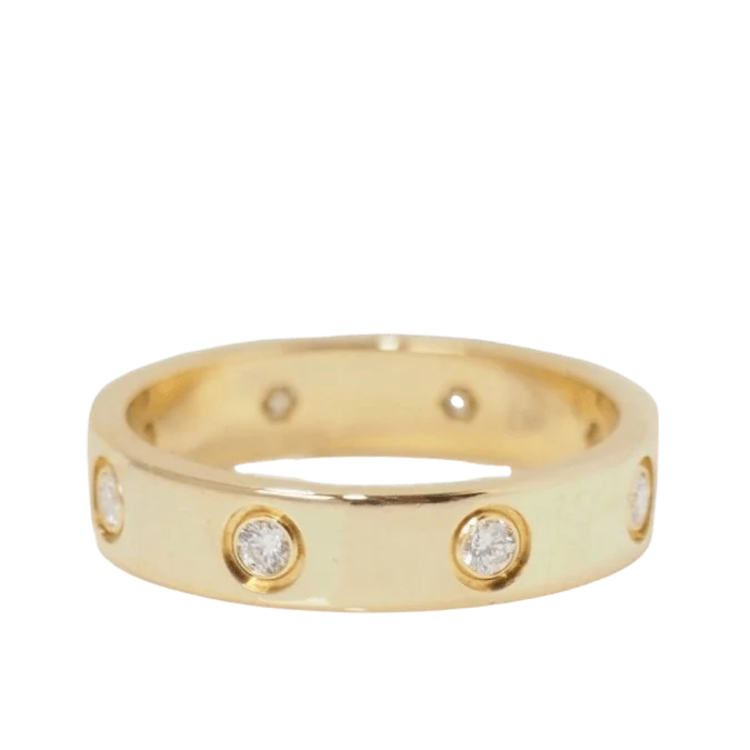 Bague Alliance CARTIER "Love" en or jaune et diamants