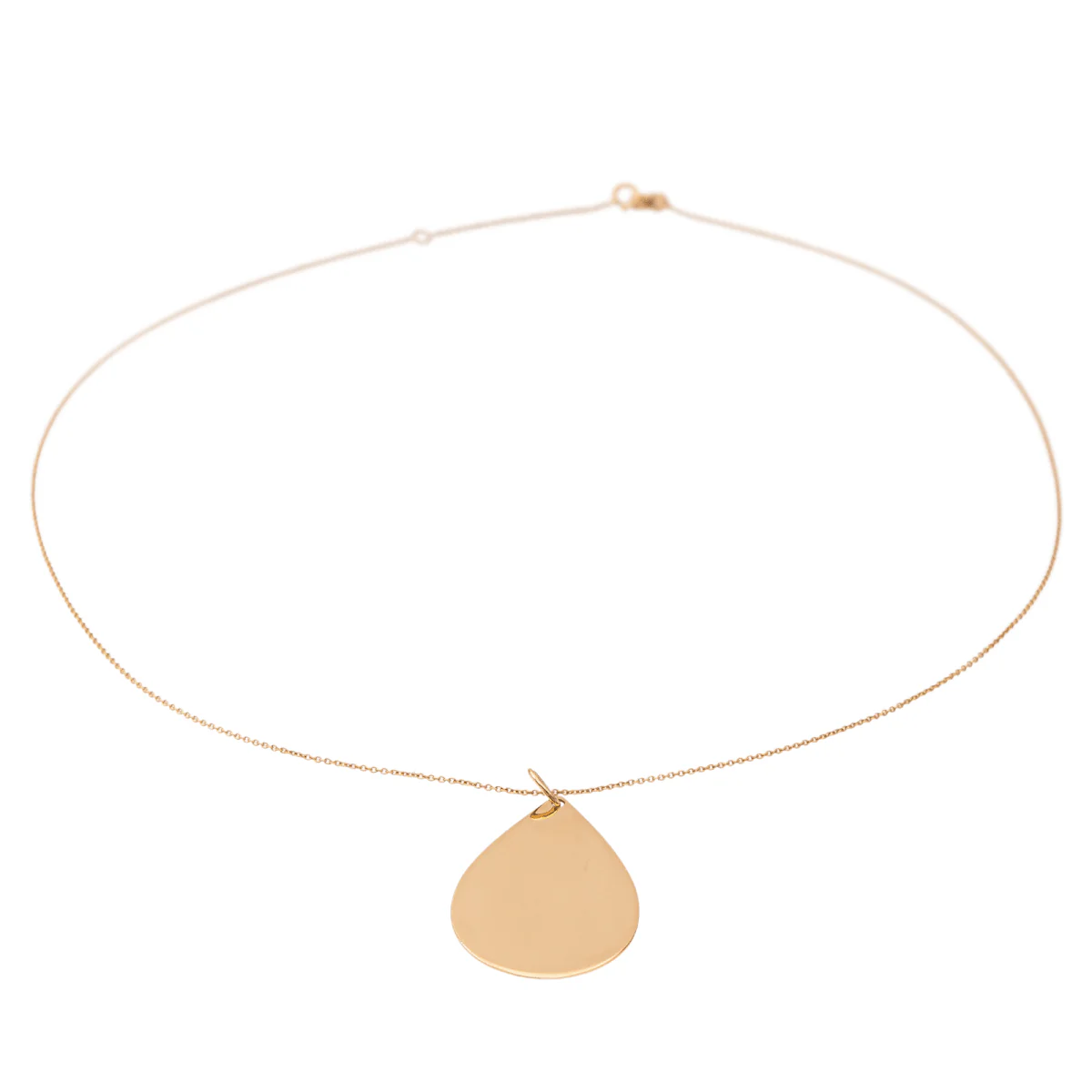 Collier Pendentif GINETTE NY "Bliss on chain" en or rose - Image 3
