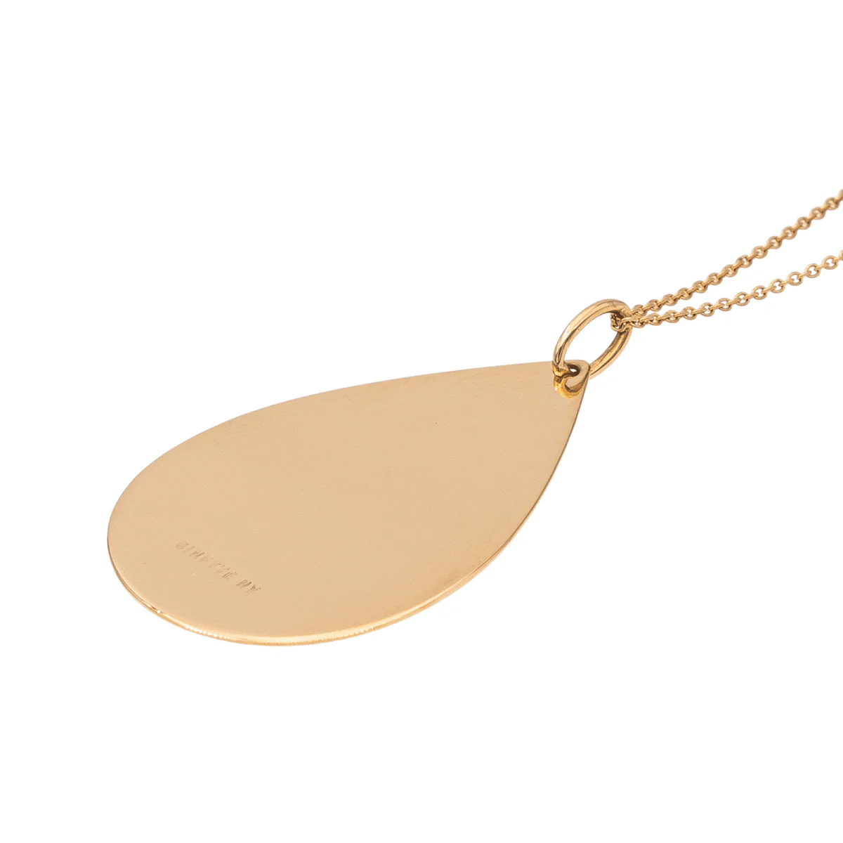 Collier Pendentif GINETTE NY "Bliss on chain" en or rose - Image 5