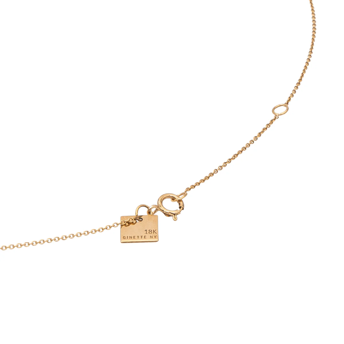 Collier Pendentif GINETTE NY "Bliss on chain" en or rose - Image 6