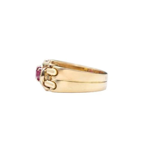 Bague Rubis Diamant - Image 5