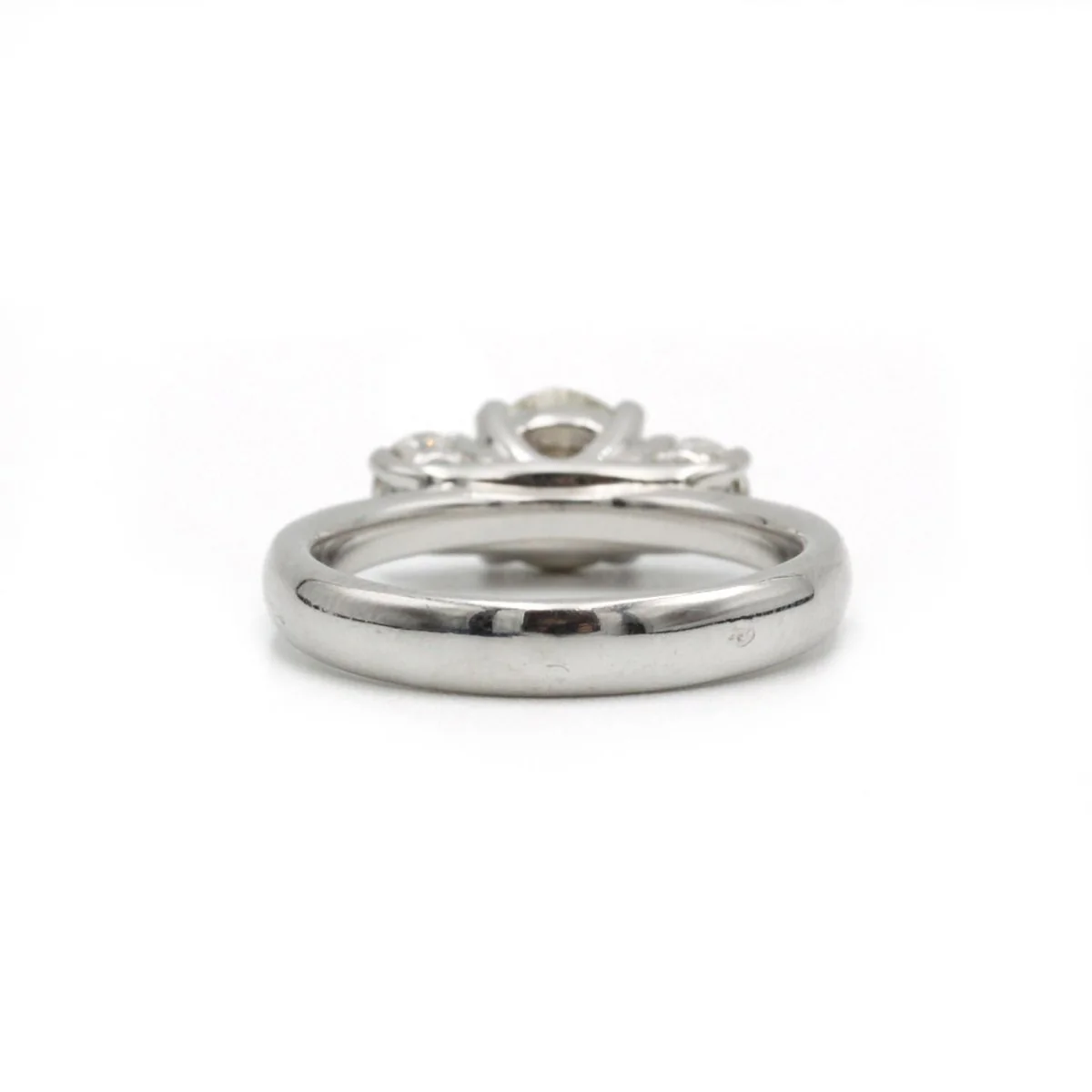 Bague Trilogie - Or blanc et diamants - Image 5