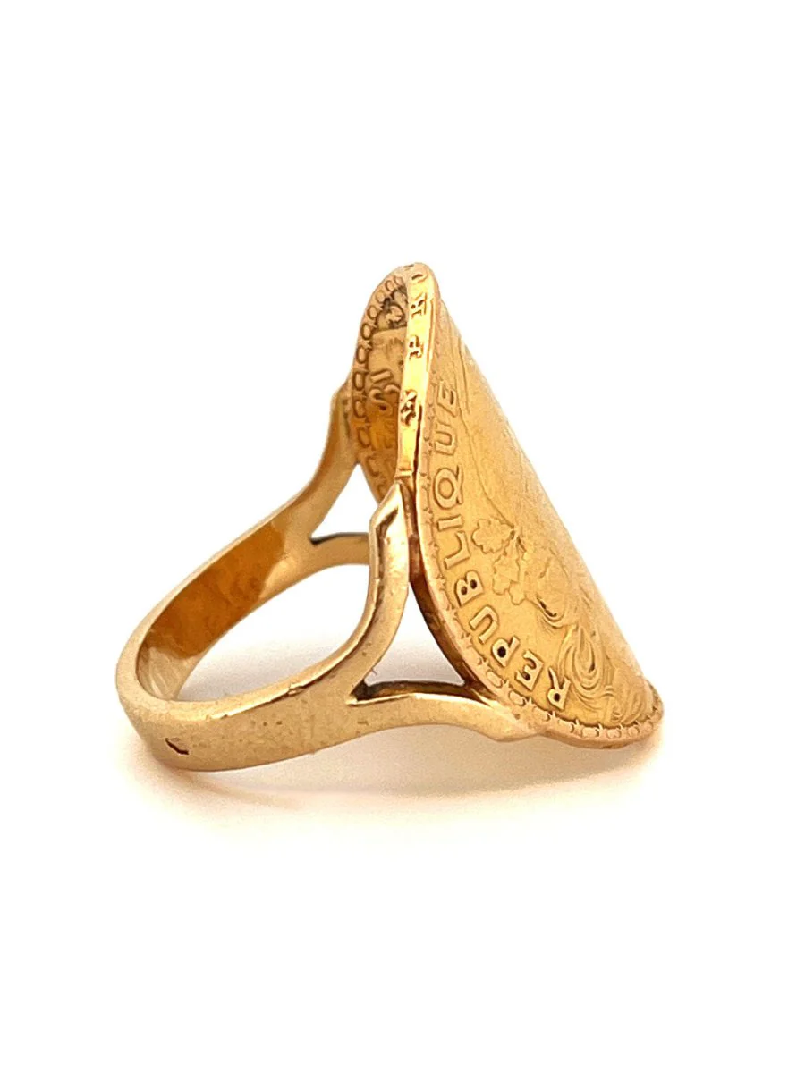 Bague en or jaune - Image 3