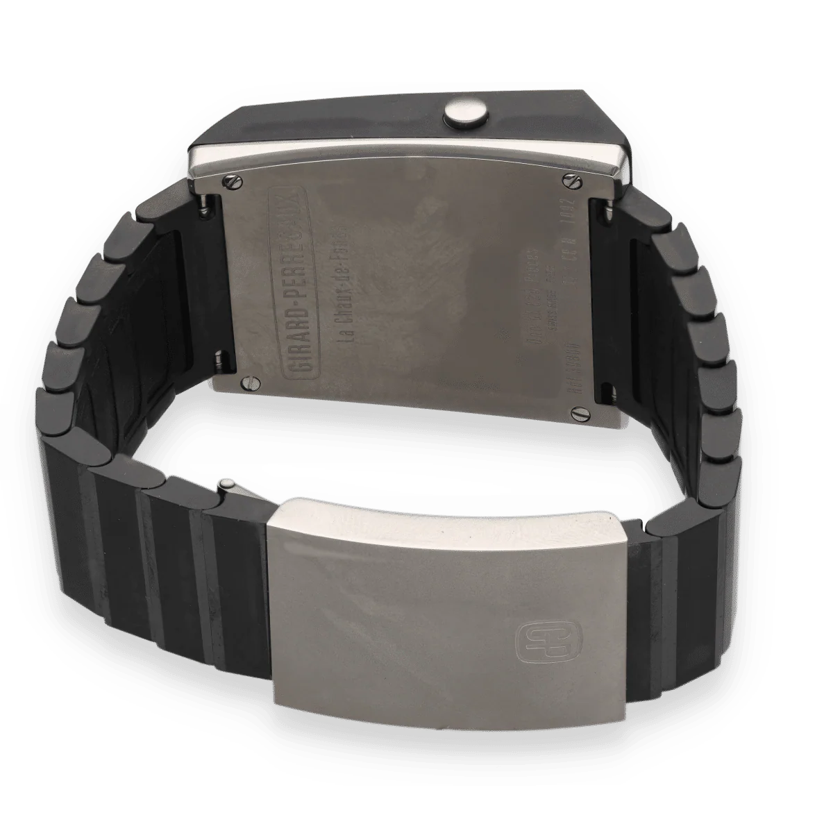 Montre Quartz GIRARD-PERREGAUX "Casquette 2.0" en céramique, caoutchouc et titane - Image 4