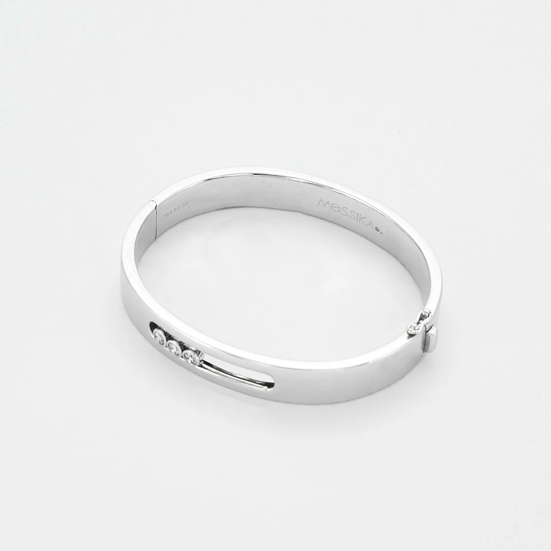 MESSIKA – Bracelet Move Diamant Or Blanc - Image 3