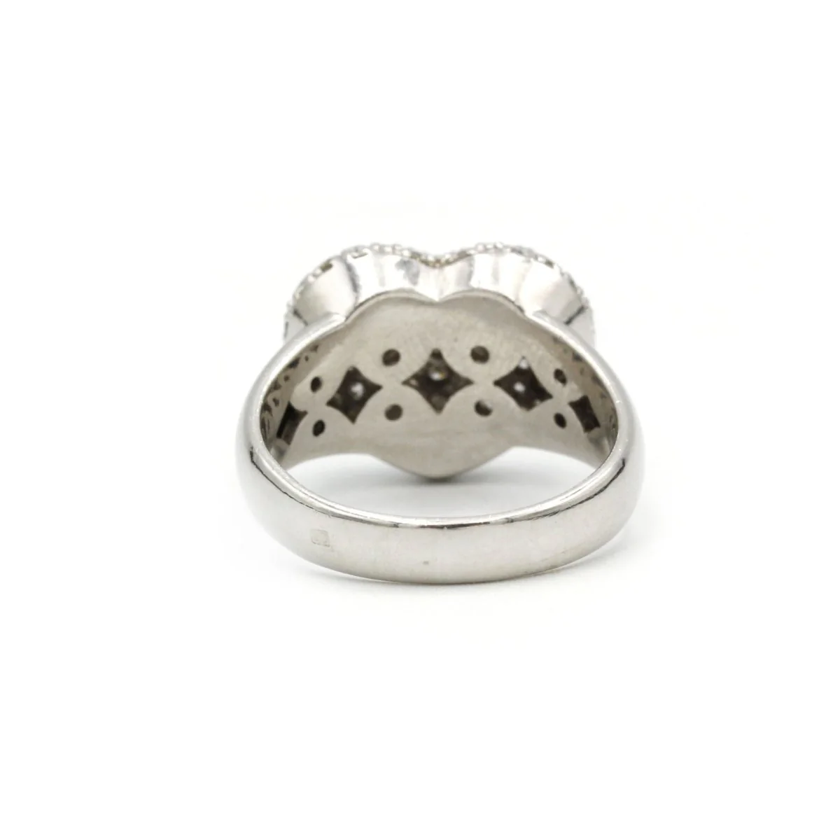 Bague - Platine et Diamants - Image 3