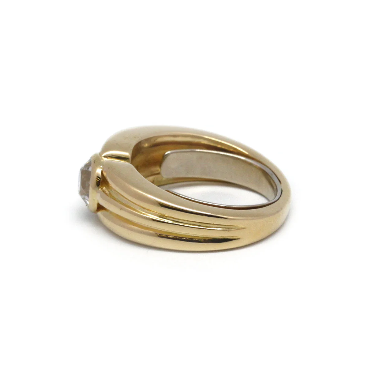 Bague - Or Et Diamant - Image 3