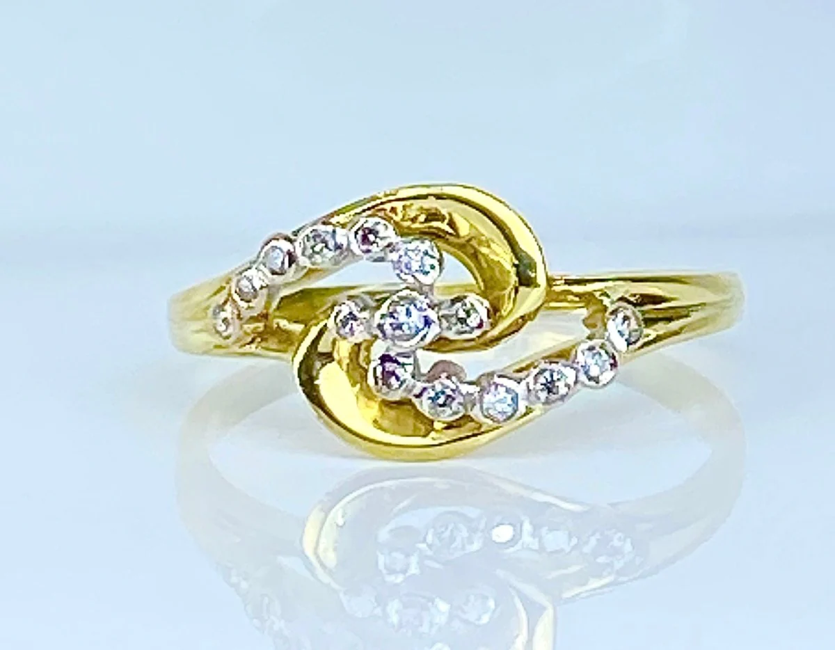 Bague en or et diamants - Image 5