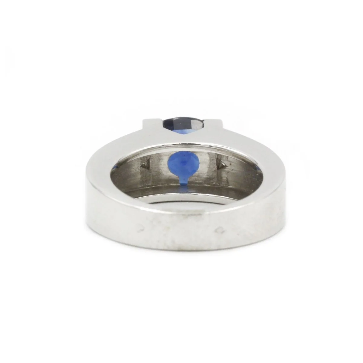 Bague - Or, Saphir & Diamants - Image 3