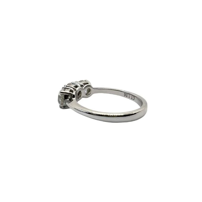 Bague Trilogie en or blanc et diamants - Image 3