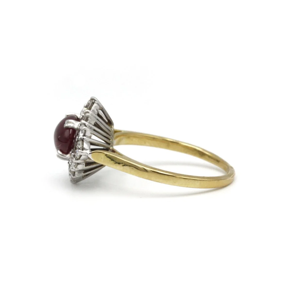 Bague - Or, Rubis & Diamants - Image 2