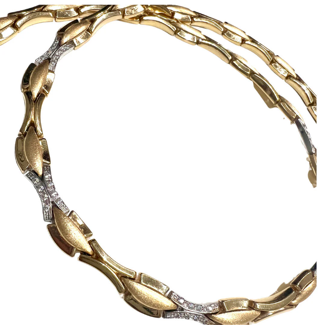 Collier Maille en or jaune - Image 2