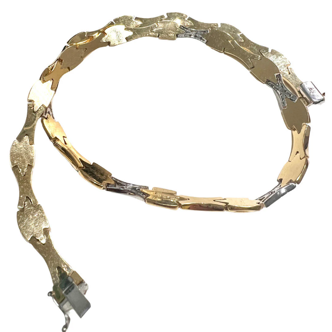 Collier Maille en or jaune - Image 3