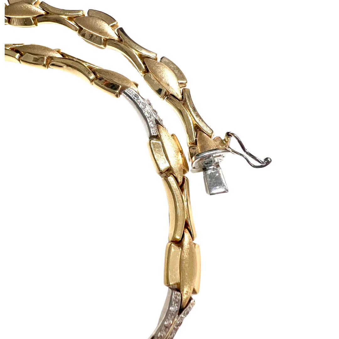 Collier Maille en or jaune - Image 4