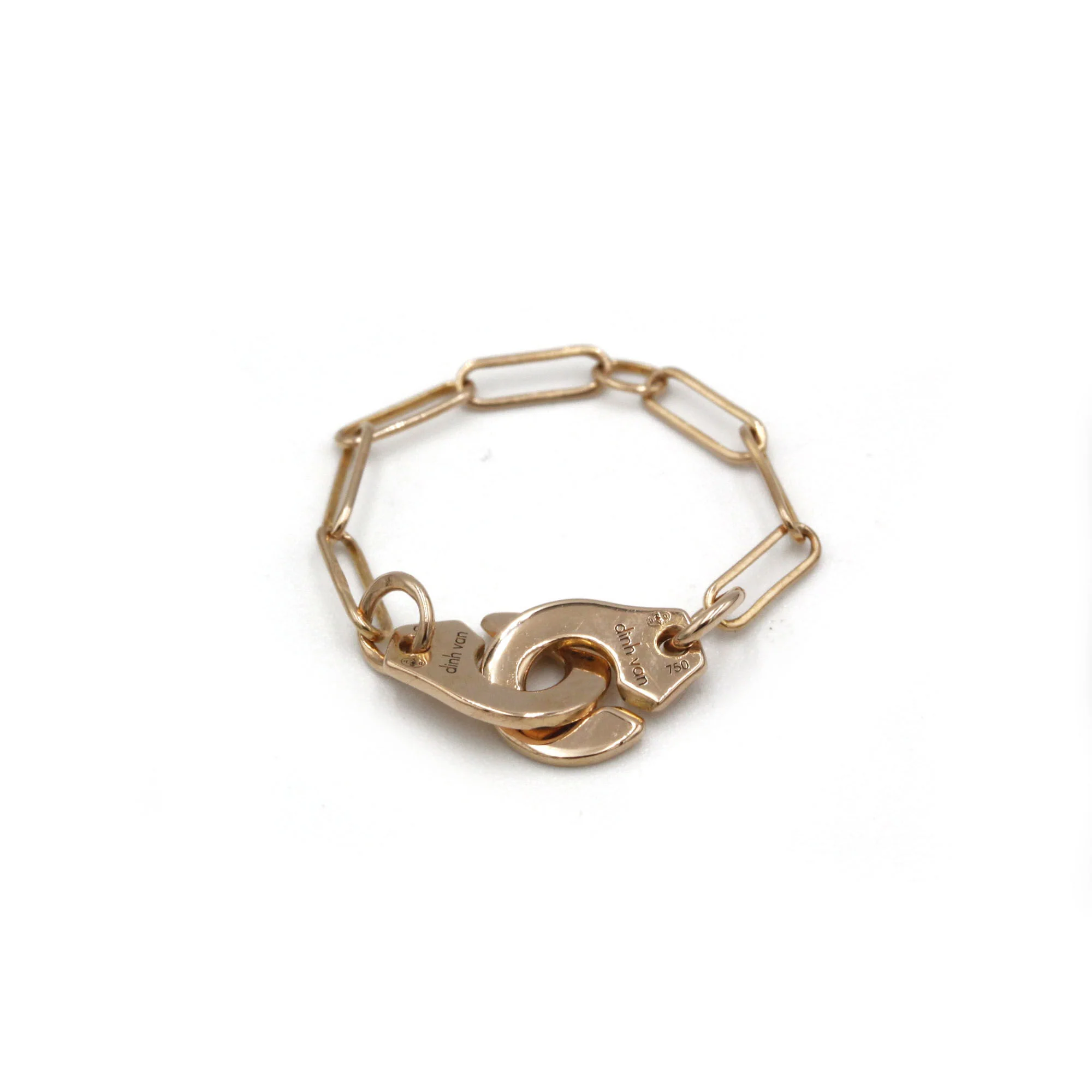 Bague Menottes R7 - DINH VAN - Image 4