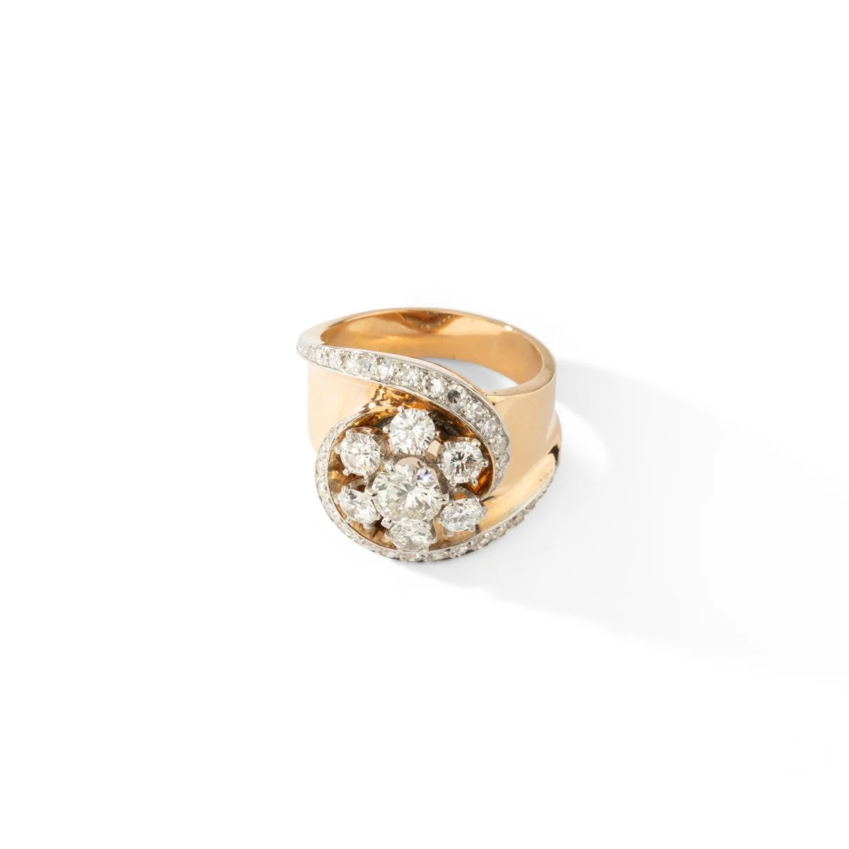Bague tourbillon époque 1950 - Image 2