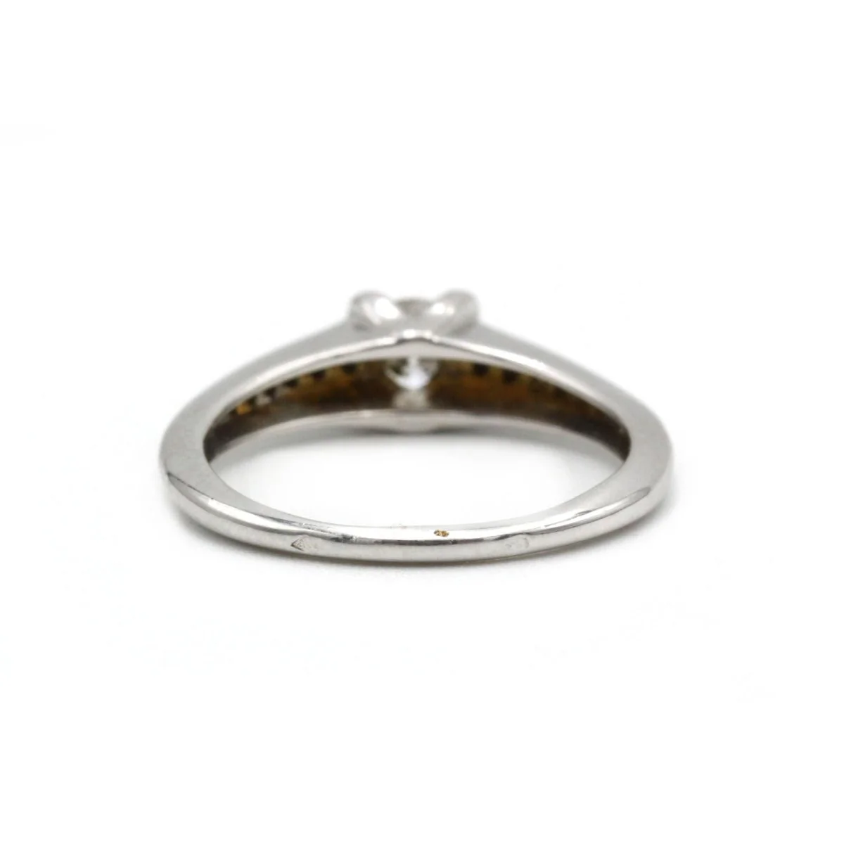 Bague en or blanc et diamants - Image 5