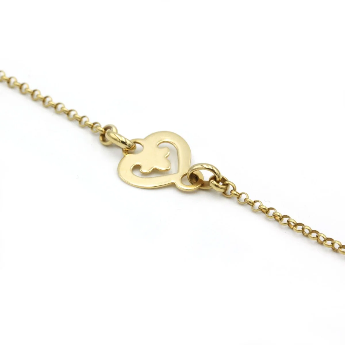 Bracelet Coeur de Légende OJ PERRIN Or jaune