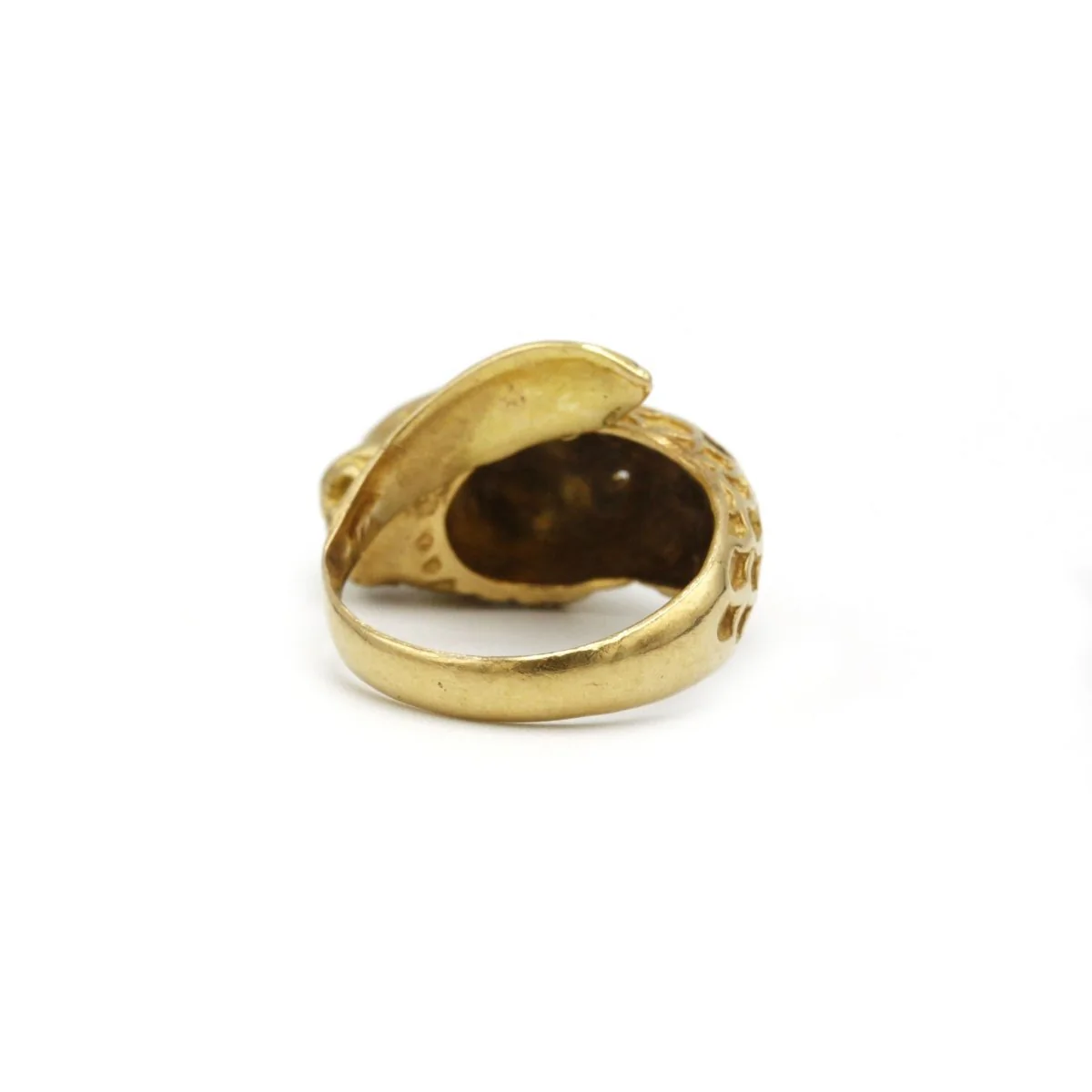 Bague Lion - Or & Rubis - Image 3