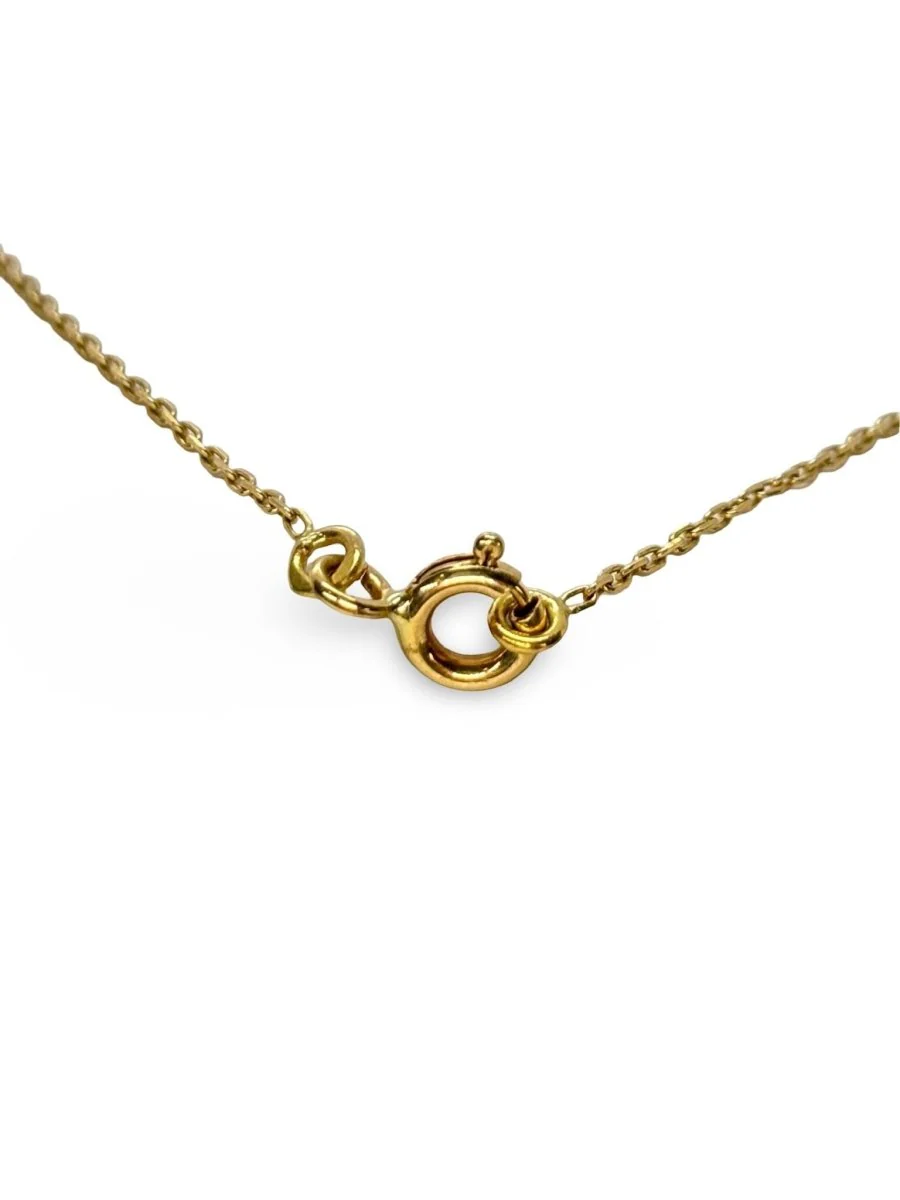 Collier Dinh Van modèle Cible or jaune et diamants 0,15 ct - Image 6
