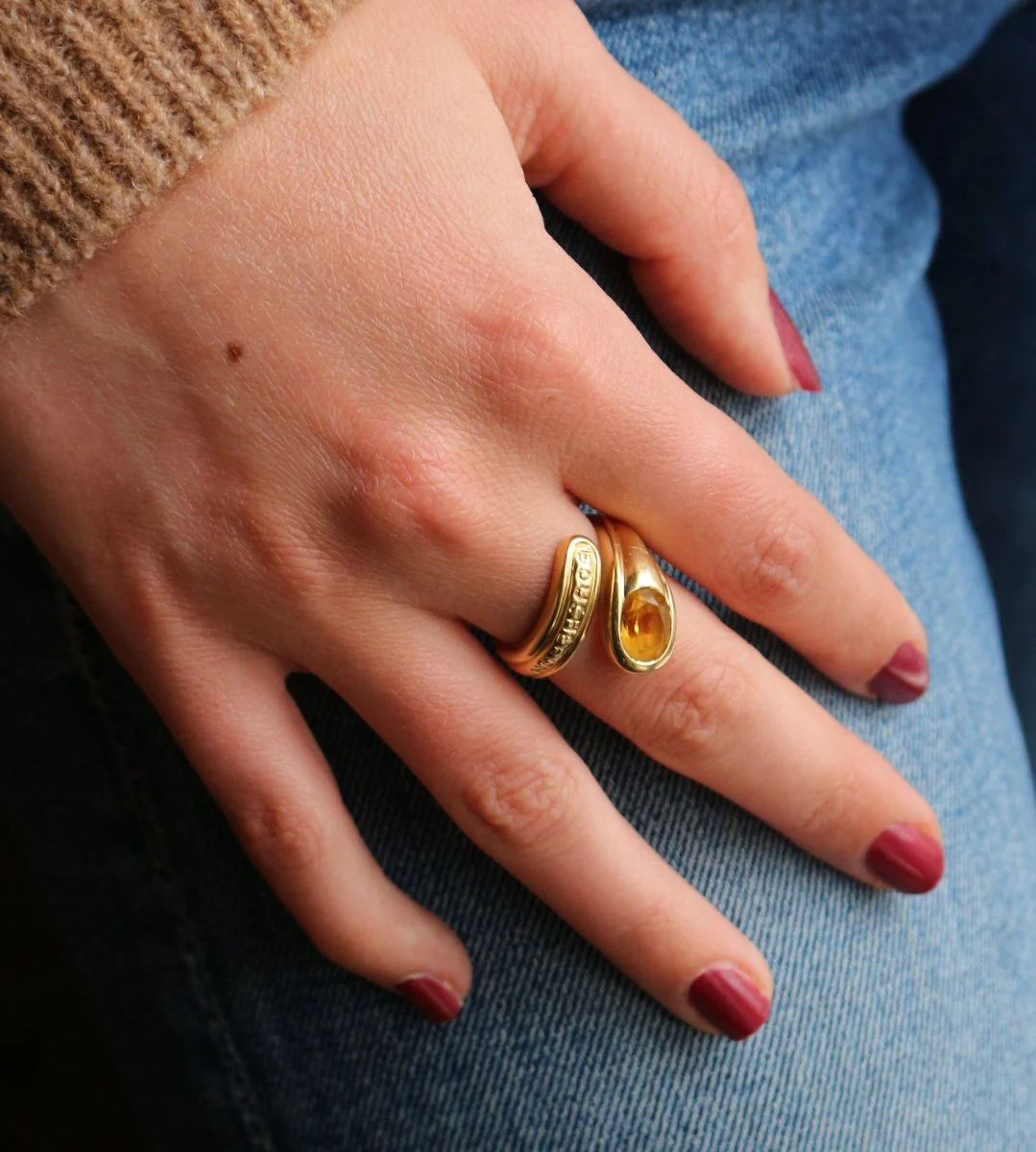 BOUCHERON, bague serpent citrine - Image 7