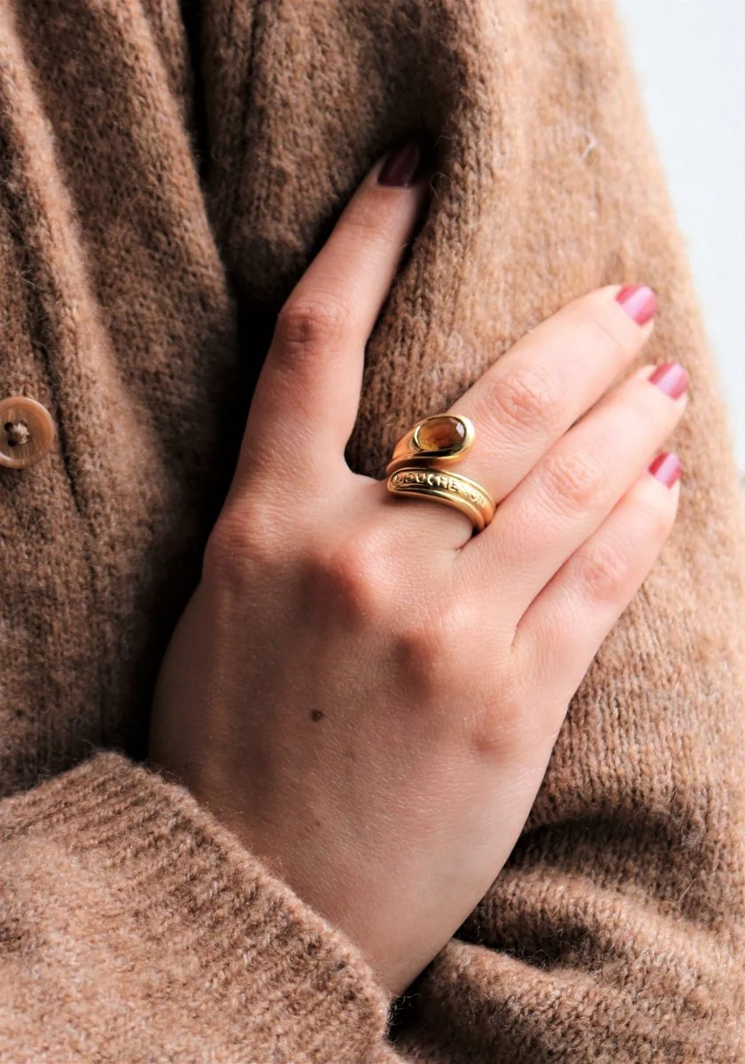 BOUCHERON, bague serpent citrine - Image 8