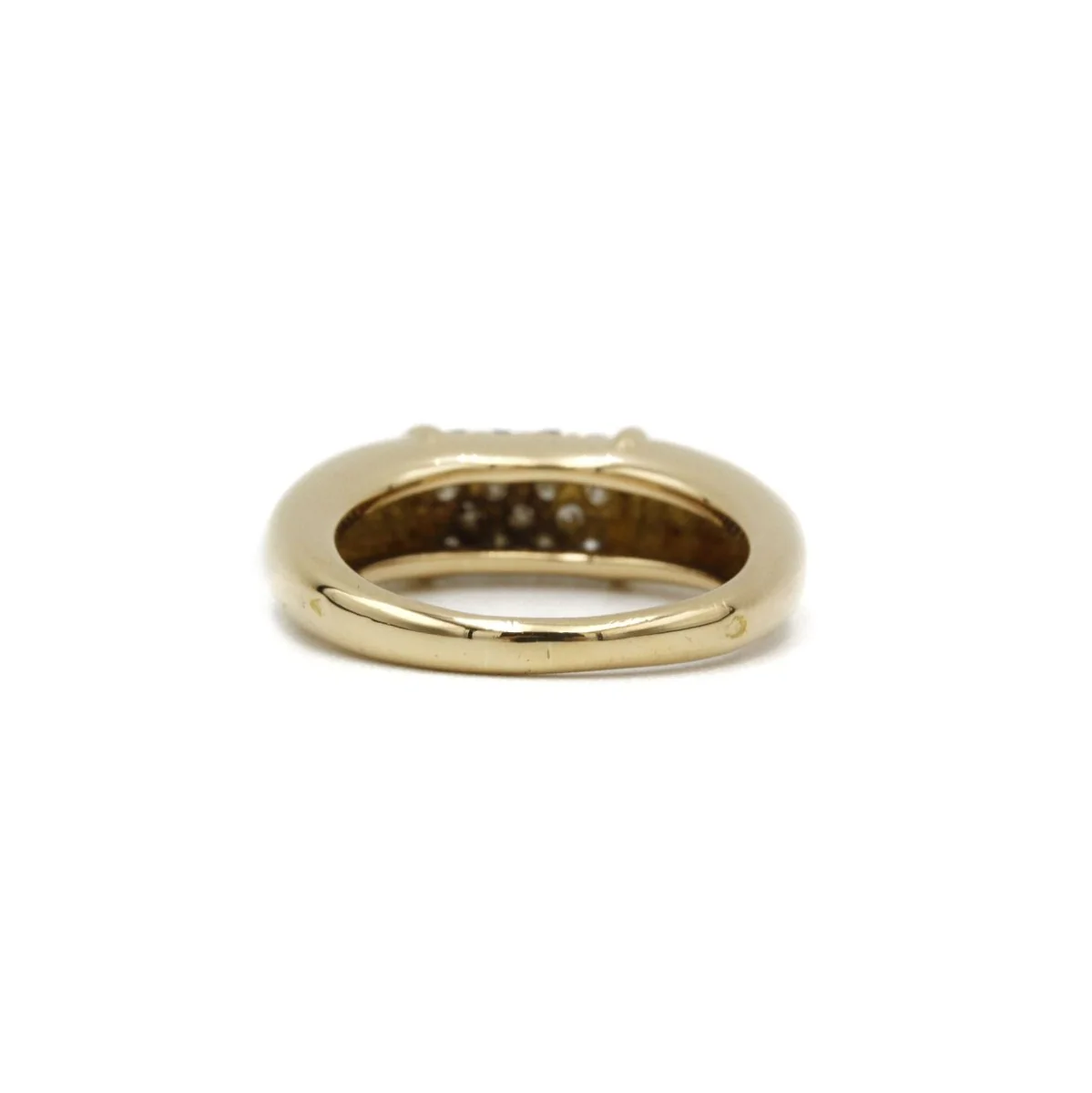 Bague Jonc VAN CLEEF & ARPELS "Philippine" en or jaune et diamants - Image 3