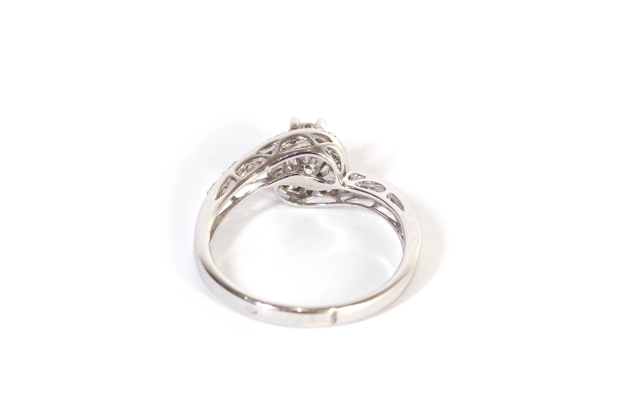Bague tourbillon diamants en or - Image 2