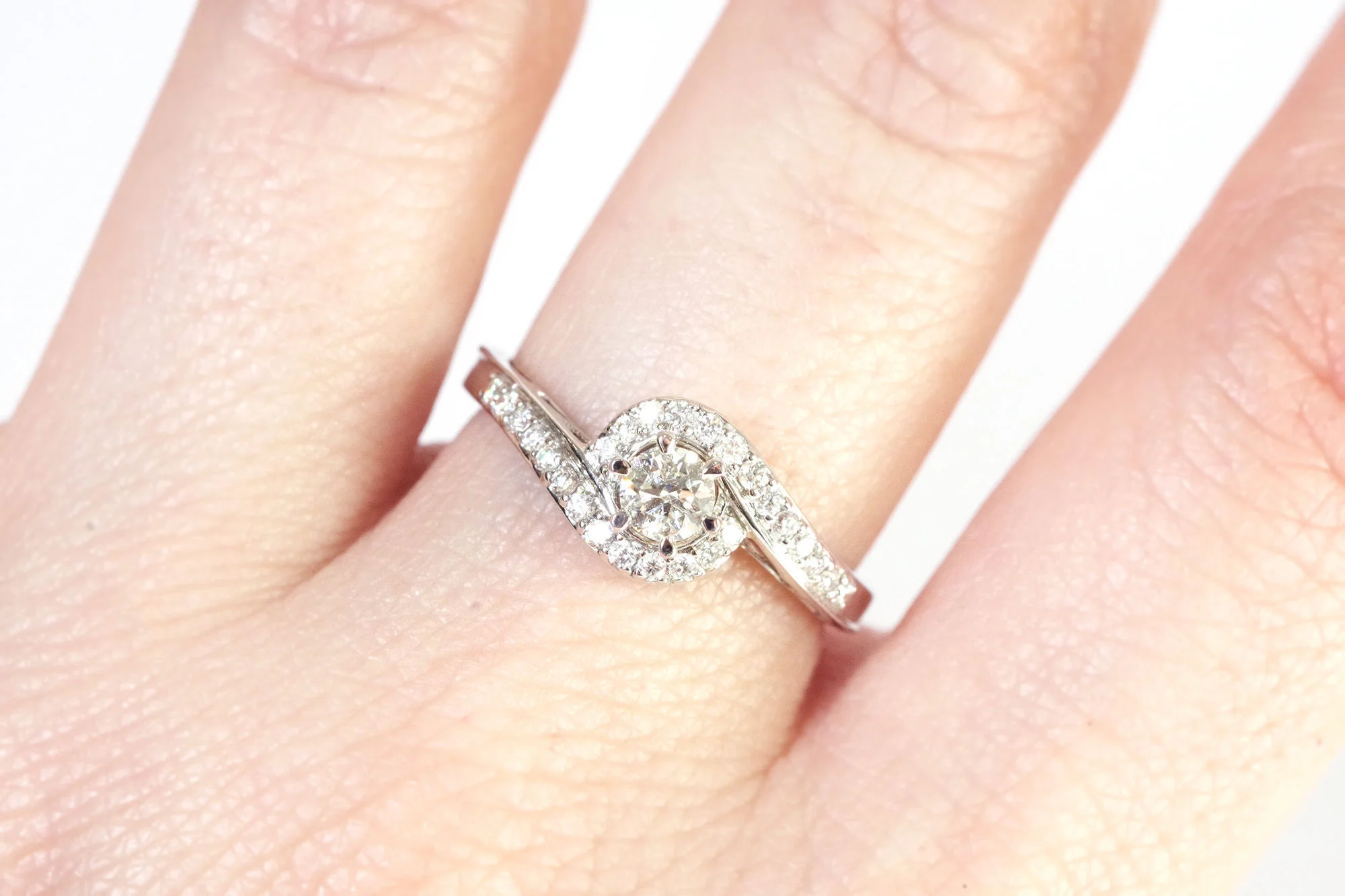 Bague tourbillon diamants en or - Image 5