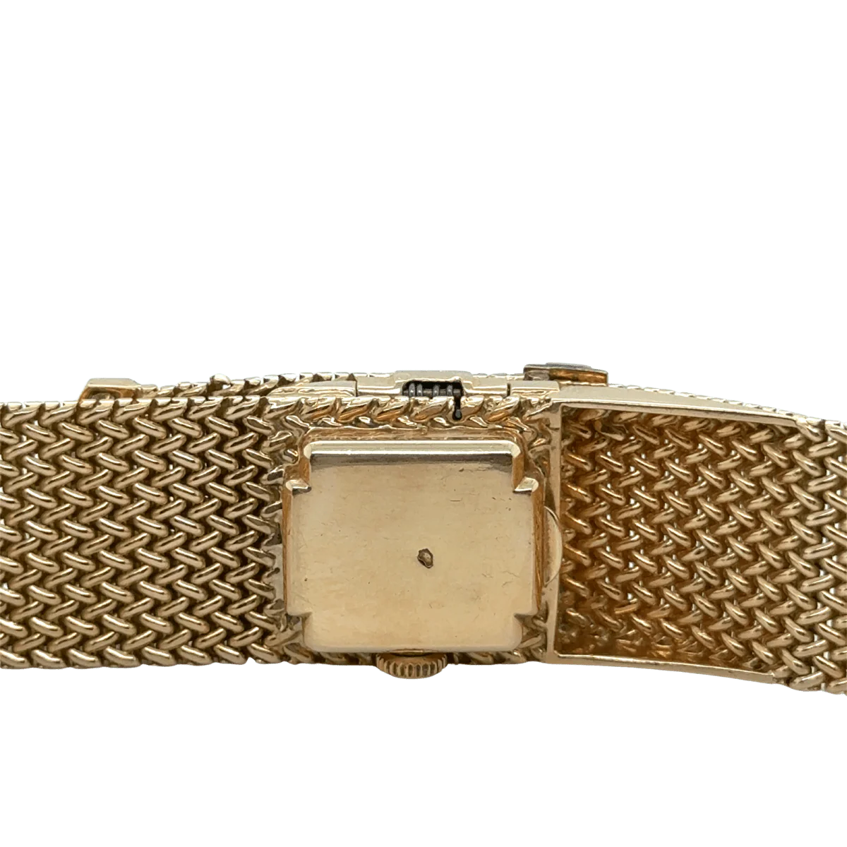 Montre en or jaune, platine et diamants - Image 4