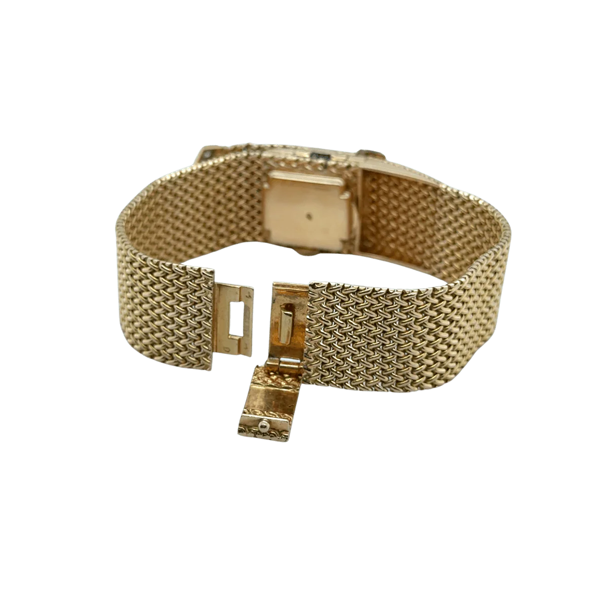 Montre en or jaune, platine et diamants - Image 5