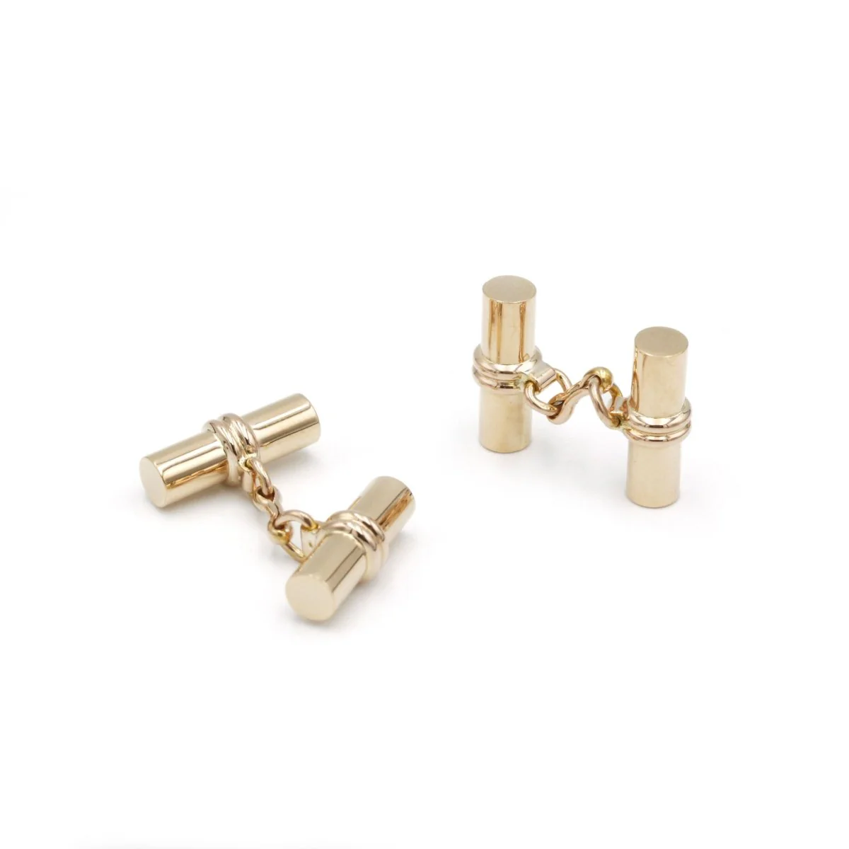 Boutons de Manchettes - Or - Image 3