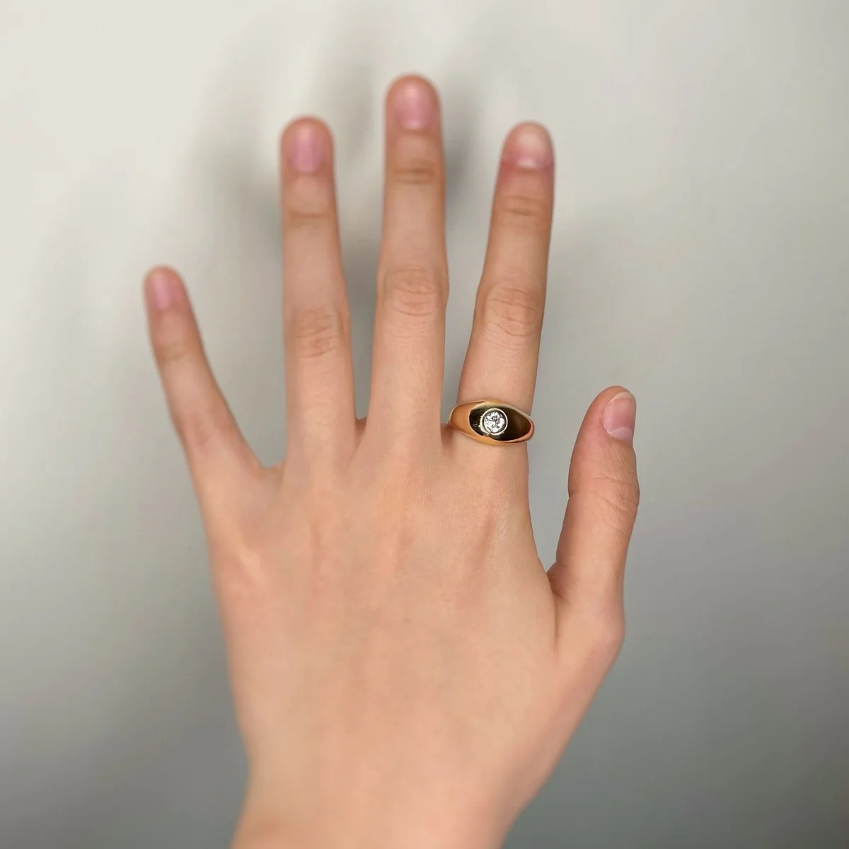 Bague - Or Et Diamant - Image 4