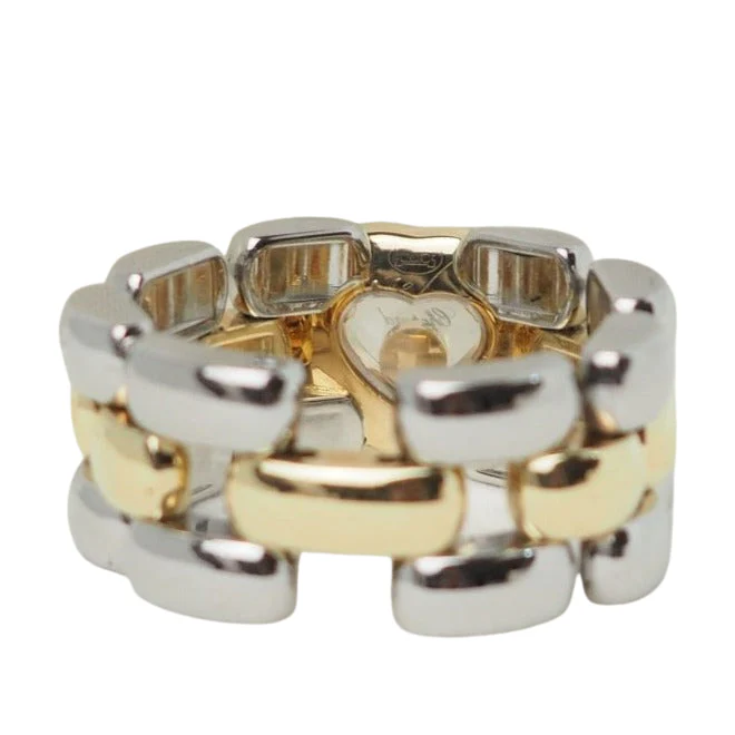 Bague Chopard Happy Diamonds en or jaune et diamant - Image 4