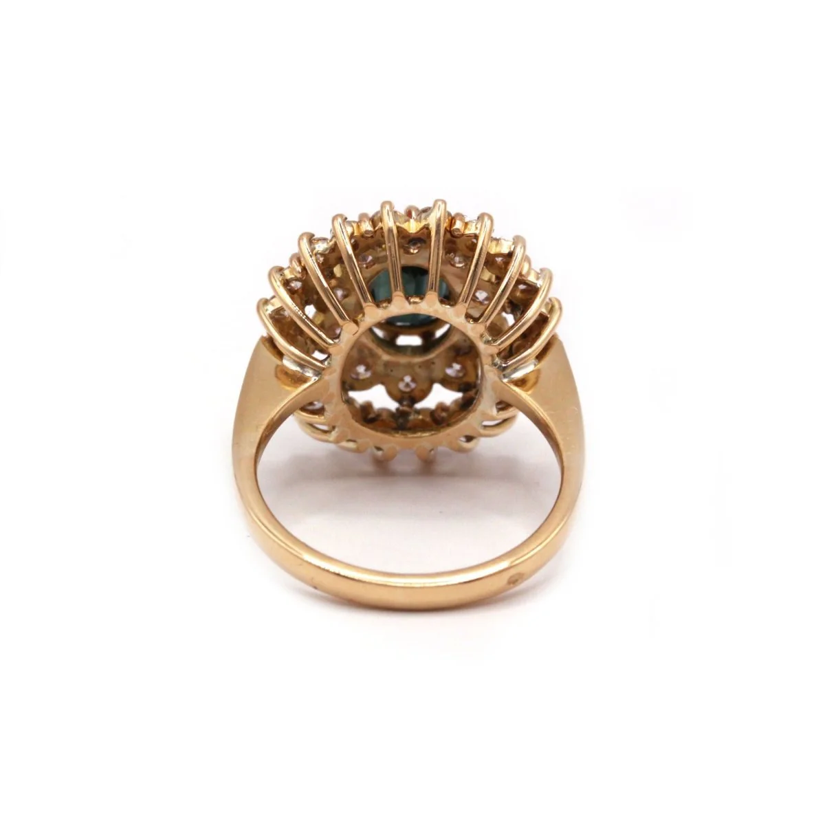 Bague - Or, saphir et diamants - Image 5