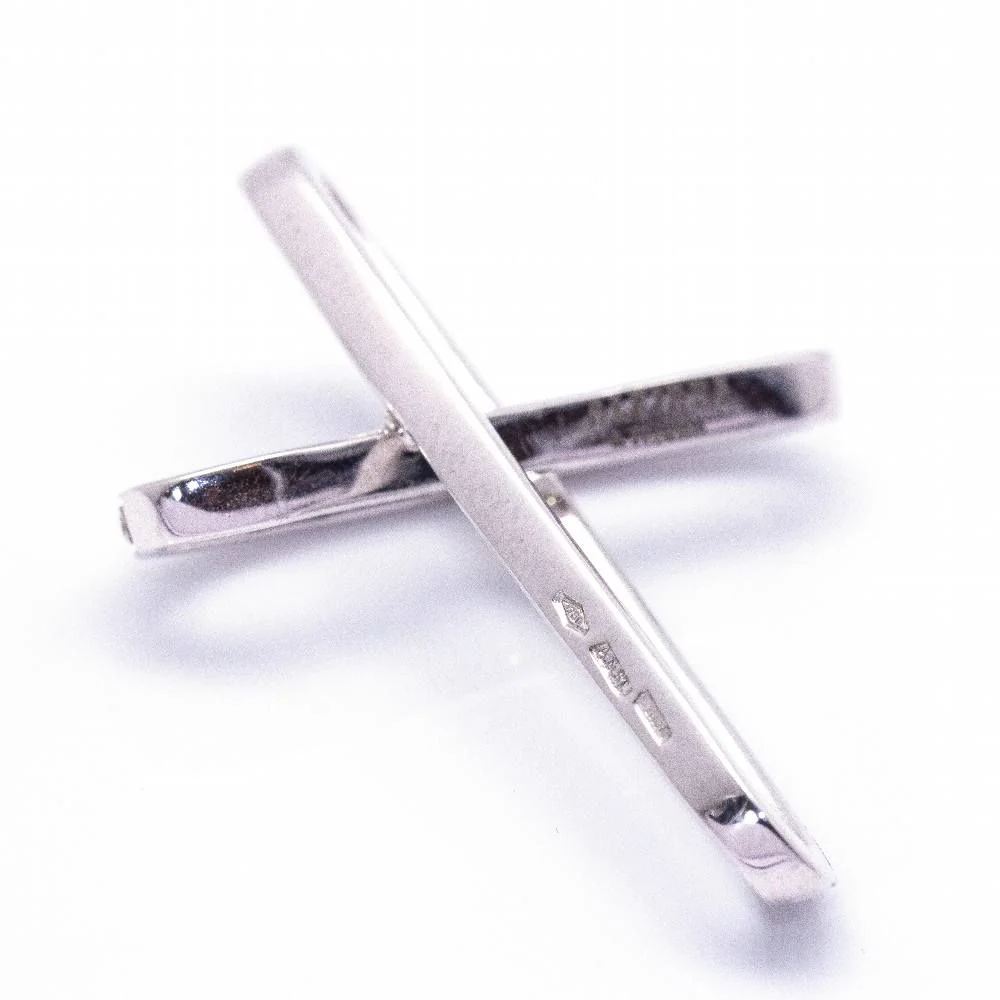 Collier Pendentif en or blanc et diamants - Image 2