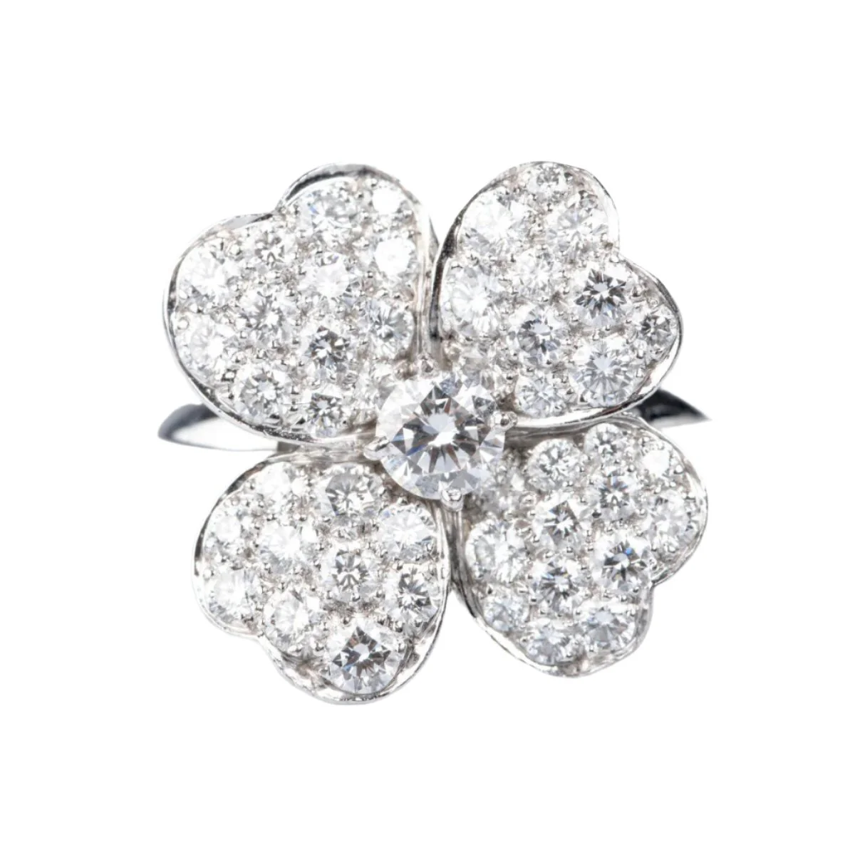 Bague VAN CLEEF & ARPELS "Cosmos" en or blanc et diamants