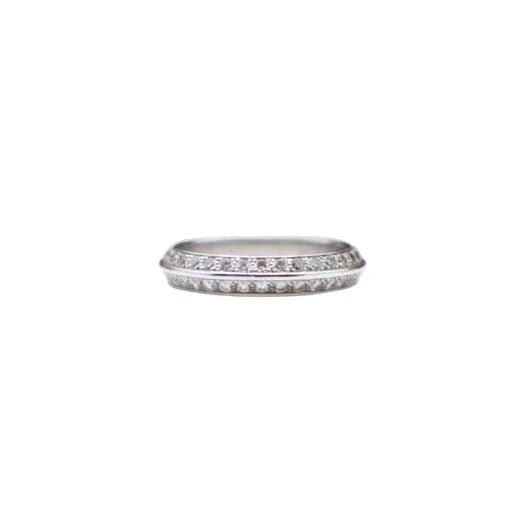 Bague Alliance BOUCHERON en or blanc et diamants