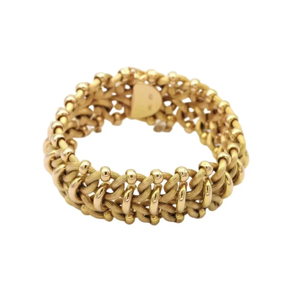 Bracelet Maille en or jaune - Image 2