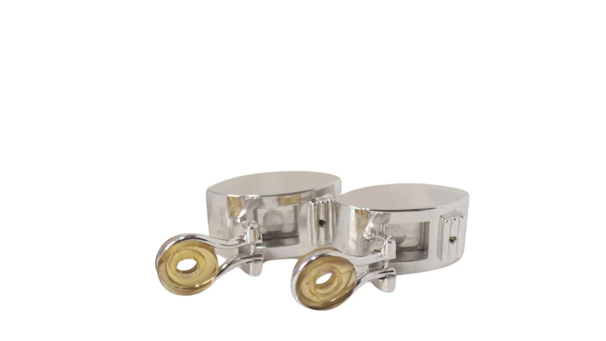 Boucles d'oreilles CHOPARD en or blanc et diamants - Image 4