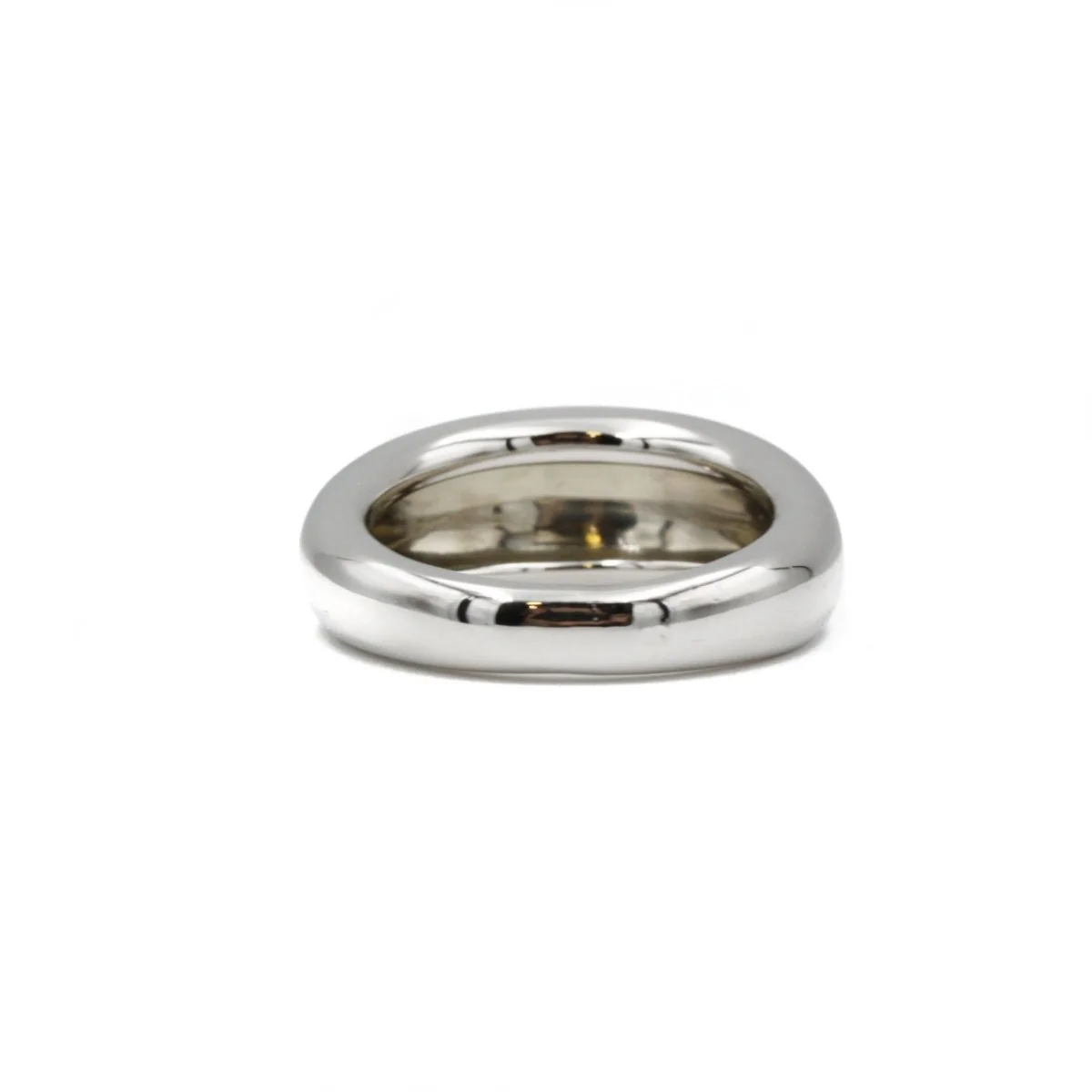 Bague Jonc en or blanc - Image 3