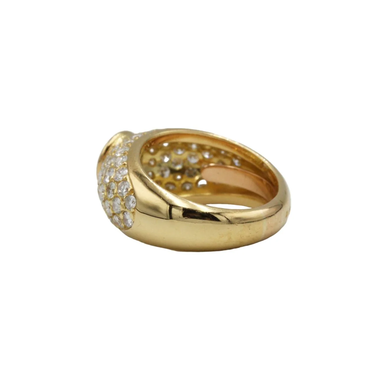 Bague or jaune 750, diamants 2.50 carats - Image 4