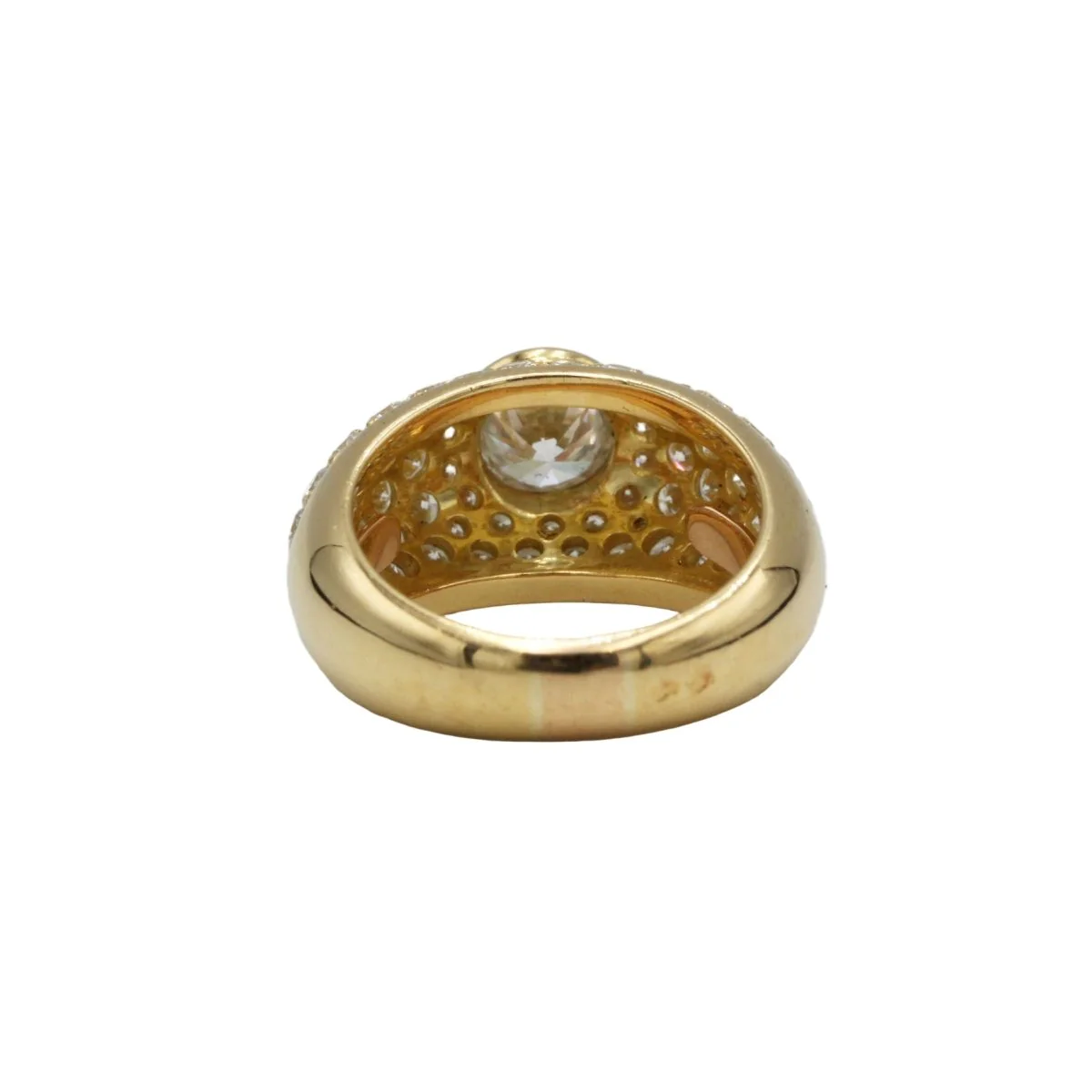 Bague or jaune 750, diamants 2.50 carats - Image 5