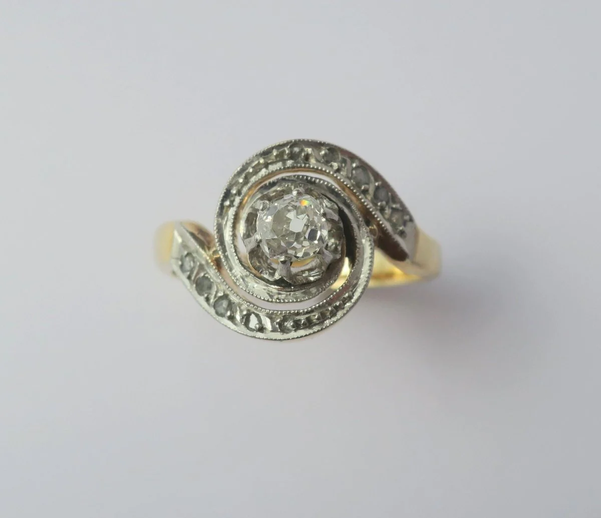 Bague Tourbillon diamants - Image 2