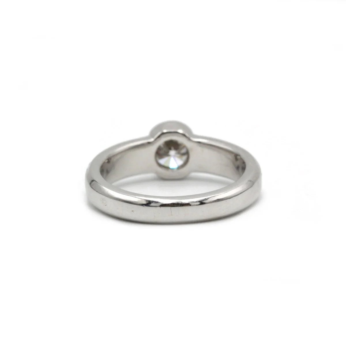 Bague - Or blanc et diamant - Image 10