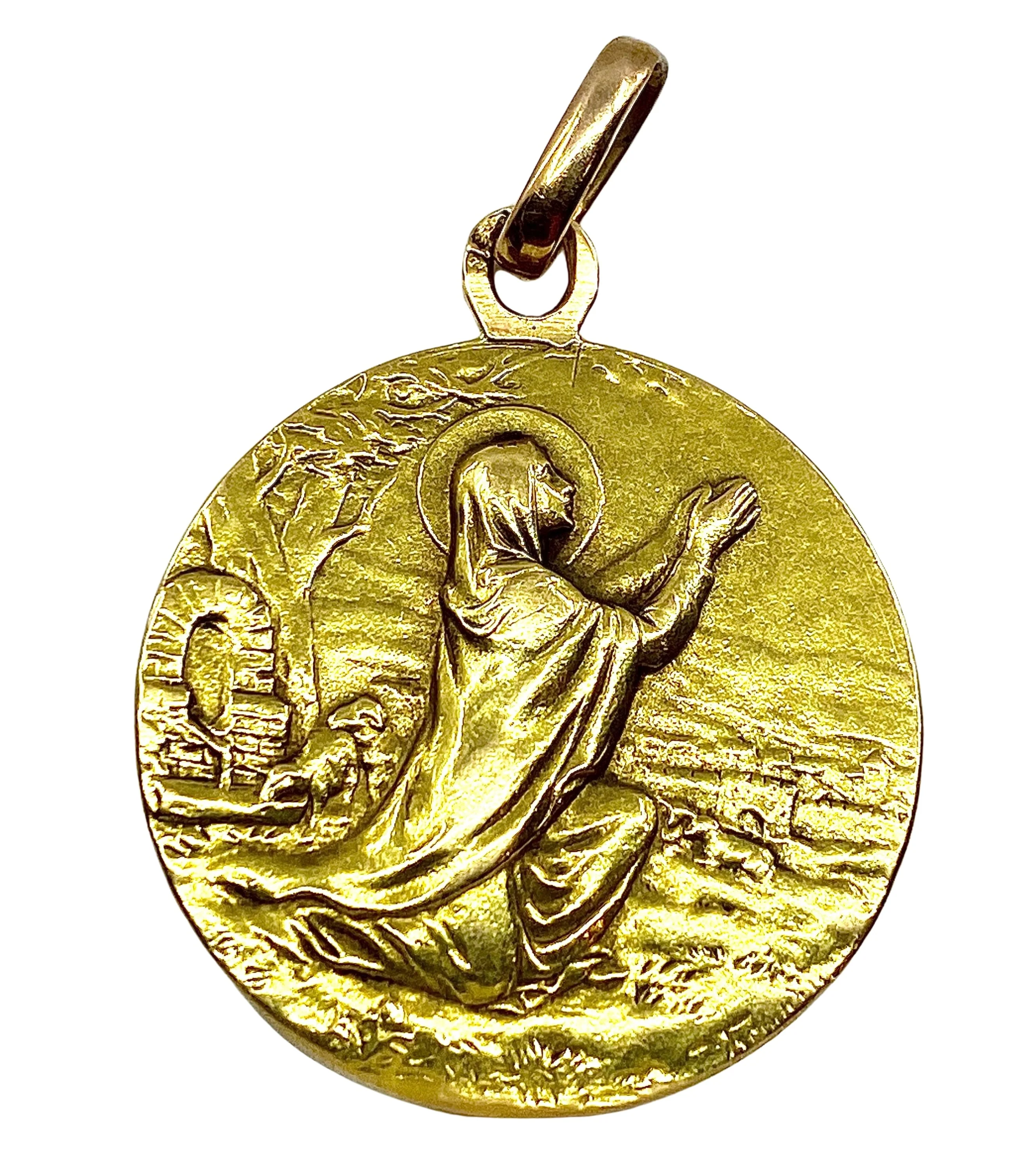 Médaille en or jaune